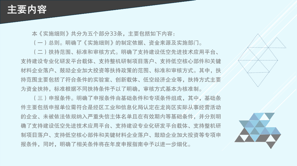 《pg电子官网
工业和信息化产业发展专项资金关于支持低空经济产业发展实施细则》的政策解读_06.png