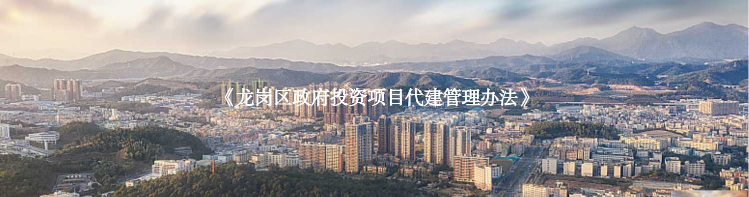 制定《pg电子官网
政府投资项目代建管理办法》